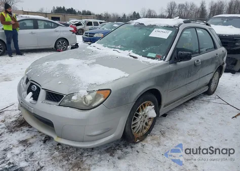 2006 Subaru Impreza 2.5I from USA, damaged, VIN JF1GG67676G816488